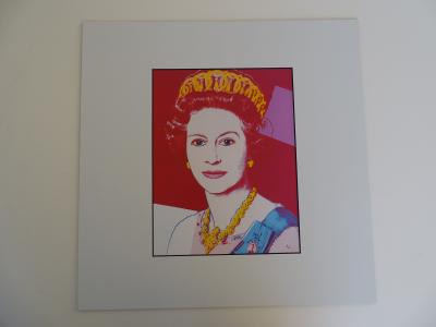 Andy Warhol - Queen Elizabeth II of the United Kingdom, 1987 - Serigrahy 2