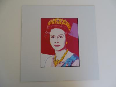 Andy Warhol - Queen Elizabeth II of the United Kingdom, 1987 - Serigrahy 2