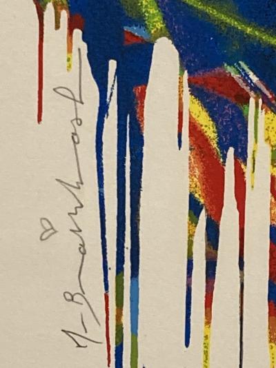 Mr Brainwash : Charlie Chaplin -  sérigraphie encadrée Signée - 2015 2