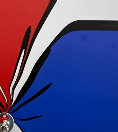 Santicri - Essence, Mondrian II - Technique mixte sur toile 2