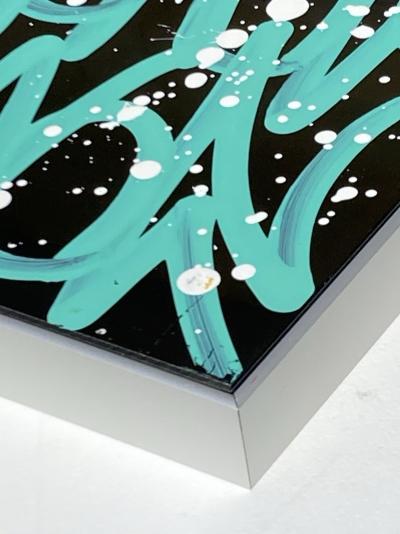 Jonone - Jonrock - acrylique et encre sur aluminium - Signée 2