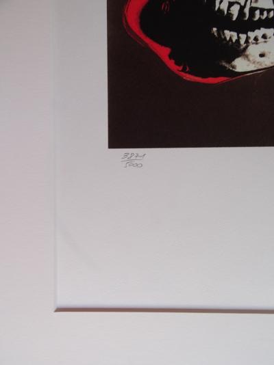 Andy Warhol (d’après) - Crâne, lithographie 2