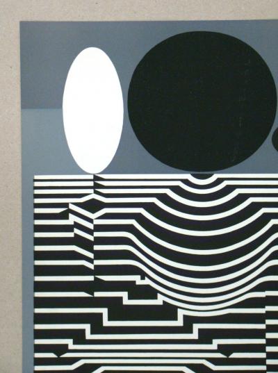 Victor Vasarely (d’après) - Gotha, 1959 - Sérigraphie 2