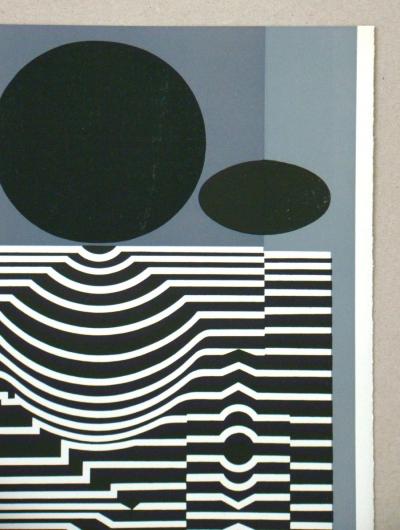 Victor Vasarely (d’après) - Gotha, 1959 - Sérigraphie 2