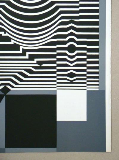 Victor Vasarely (d’après) - Gotha, 1959 - Sérigraphie 2