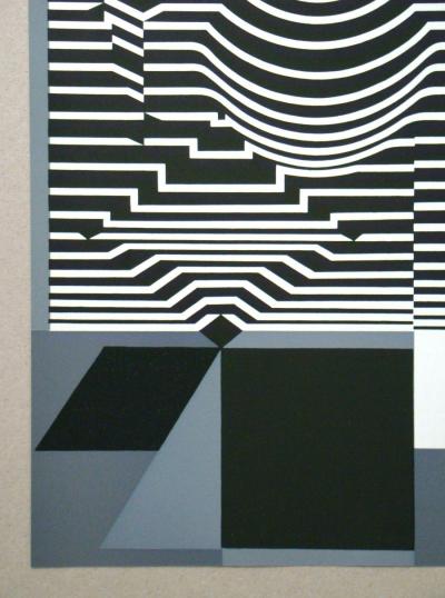 Victor Vasarely (d’après) - Gotha, 1959 - Sérigraphie 2