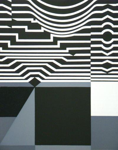 Victor Vasarely (d’après) - Gotha, 1959 - Sérigraphie 2