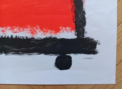 Paul KLEE - Affiche originale d’exposition - Galerie Flinker - Paris - 1974 (Imp. Mourlot) 2