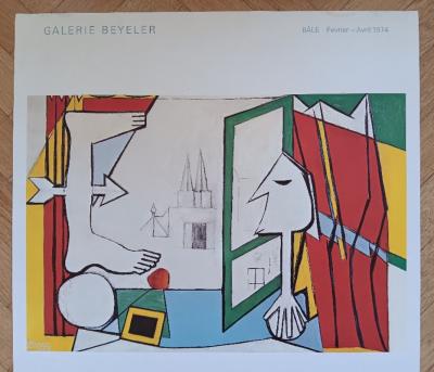 Pablo PICASSO - Affiche originale d’exposition - Surréalisme et Peinture - Galerie Beyeler - 1974 2