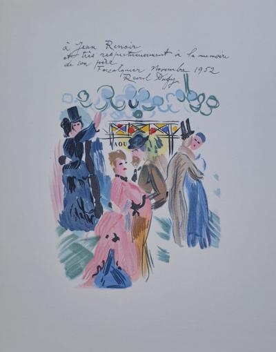 Raoul Dufy (d’après) - Hommage à Jean Renoir - Lithographie signée 2