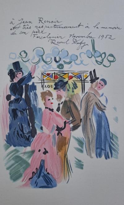 Raoul Dufy (d’après) - Hommage à Jean Renoir - Lithographie signée 2