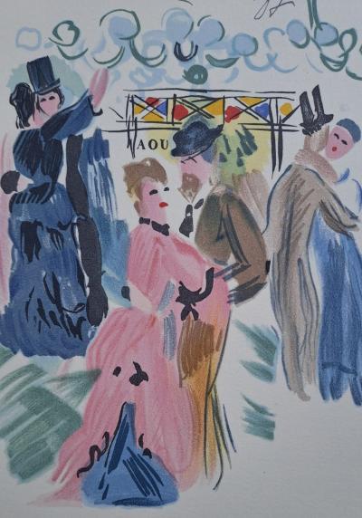 Raoul Dufy (d’après) - Hommage à Jean Renoir - Lithographie signée 2