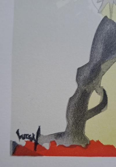 Jean Lurçat (d’après) - L’archer - Lithographie signée 2