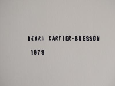 Henri Cartier-Bresson - Singe, Berkeley, Californie, 1967 - Photolithographie 2