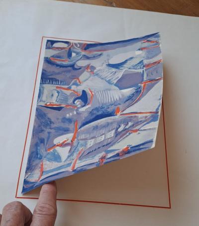 Olivier Debré - Composition - Affiche lithographique d’époque 2