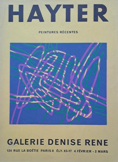 Stanley William Hayter - Composition - Affiche originale d’époque, 1955 2