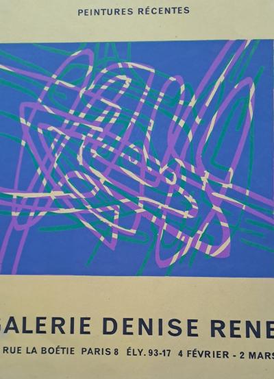 Stanley William Hayter - Composition - Affiche originale d’époque, 1955 2