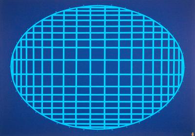 Mircea Milcovitch - Diagram 6, 1971 - signed silkscreen print 2