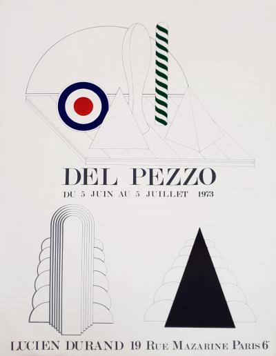 Lucio Del Pezzo, sérigraphie originale, 1973 2