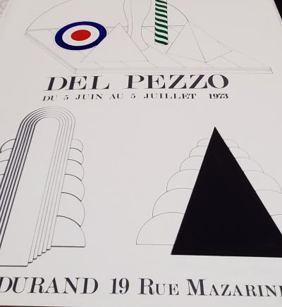 Lucio Del Pezzo, sérigraphie originale, 1973 2