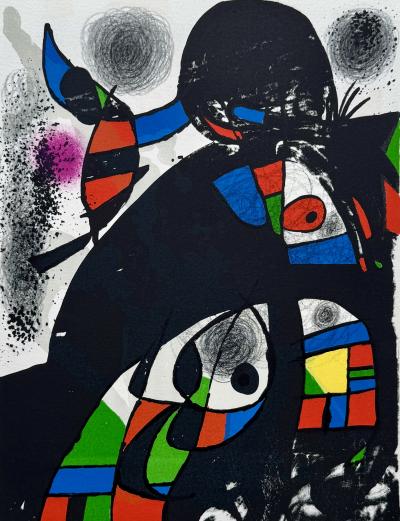 Joan Miro - Composition abstraite, 1975 - Lithographie originale 2