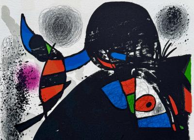 Joan Miro - Composition abstraite, 1975 - Lithographie originale 2