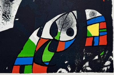 Joan Miro - Composition abstraite, 1975 - Lithographie originale 2