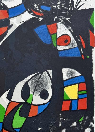 Joan Miro - Composition abstraite, 1975 - Lithographie originale 2