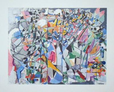 André LANSKOY (d’après) - Les heures, les jours et les années, 1960 - Lithographie offset signée 2