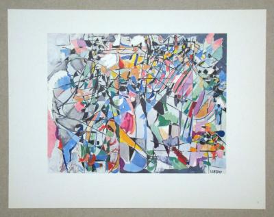 André LANSKOY (d’après) - Les heures, les jours et les années, 1960 - Lithographie offset signée 2
