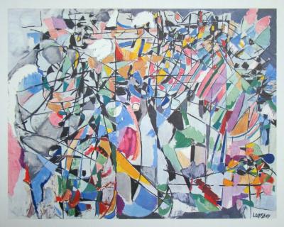 André LANSKOY (d’après) - Les heures, les jours et les années, 1960 - Lithographie offset signée 2