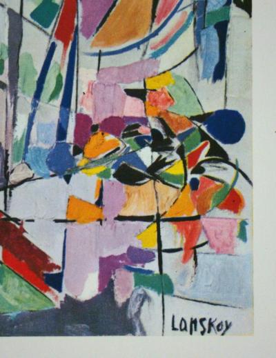 André LANSKOY (d’après) - Les heures, les jours et les années, 1960 - Lithographie offset signée 2