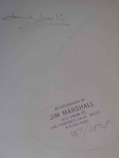Jim Marshall - Janis Joplin. Photographie 2