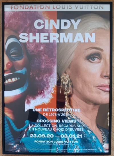 Cindy Sherman - Affiche originale d’exposition encadrée - Retrospective - Fondation LVMH - 2020 2