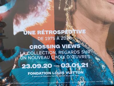 Cindy Sherman - Affiche originale d’exposition encadrée - Retrospective - Fondation LVMH - 2020 2