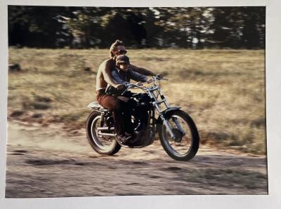 Anonyme - Steve et Chad McQueen, vers 1970 - Tirage numerique 2