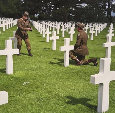 José Nicolas - Cimetiere americain - Tirage numerique 2