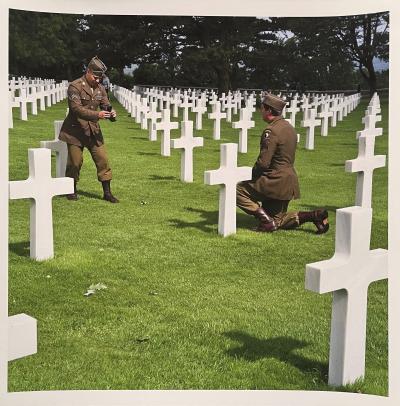 José Nicolas - Cimetiere americain - Tirage numerique 2