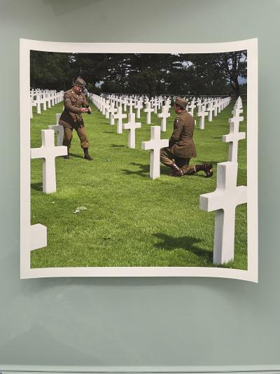 José Nicolas - Cimetiere americain - Tirage numerique 2