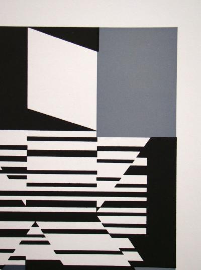 Victor Vasarely (d’après) - Attique, 1959 - Sérigraphie 2