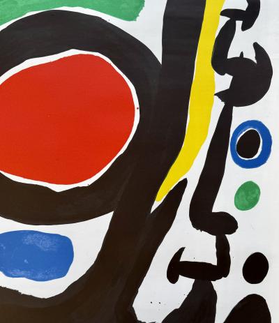Joan MIRO - Fondation Maeght 1968 - Lithographie originale signée planche 2
