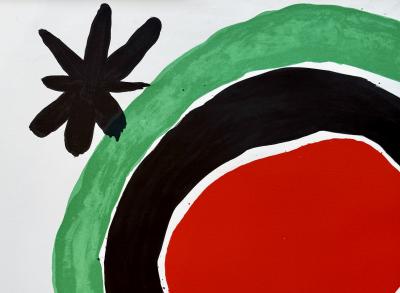 Joan MIRO - Fondation Maeght 1968 - Lithographie originale signée planche 2