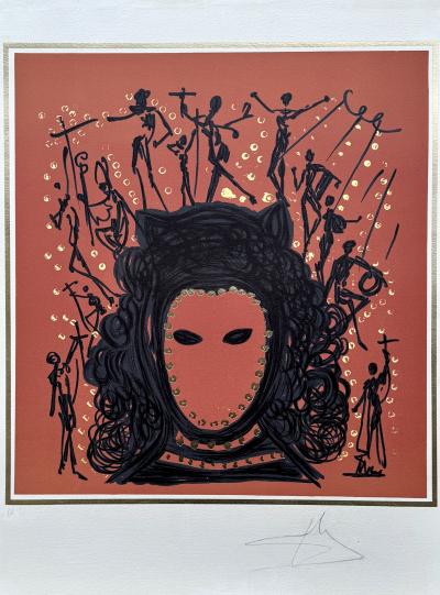 Salvador DALI - The 12 Apostles: The Observer - Original lithograph signed in pencil 2