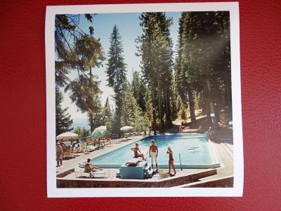 Slim Aarons - Piscine au lac Tahoe, 1959 - Photographie 2