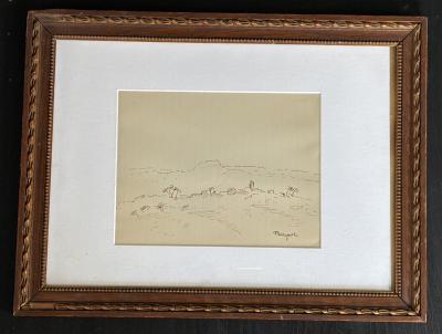 Albert MARQUET - Dessin original 2