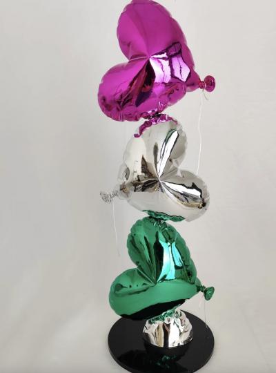 Sagrasse - Love Love Love Green - Résine Peinte 2
