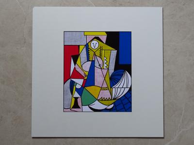 Roy Lichtenstein – Femme d'Alger – 1987, Serigrafie 2
