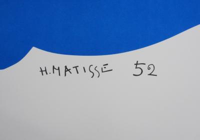 Henri MATISSE : Les Nus bleus, (grands formats) Ensemble de 5 lithographies signées 2