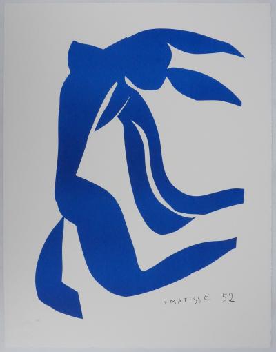 Henri MATISSE : Les Nus bleus, (grands formats) Ensemble de 5 lithographies signées 2