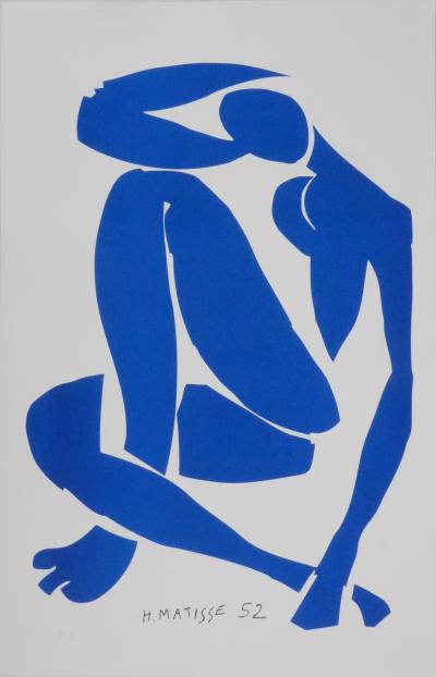 Henri MATISSE : Les Nus bleus (petits formats), Ensemble de 5 lithographies signées 2